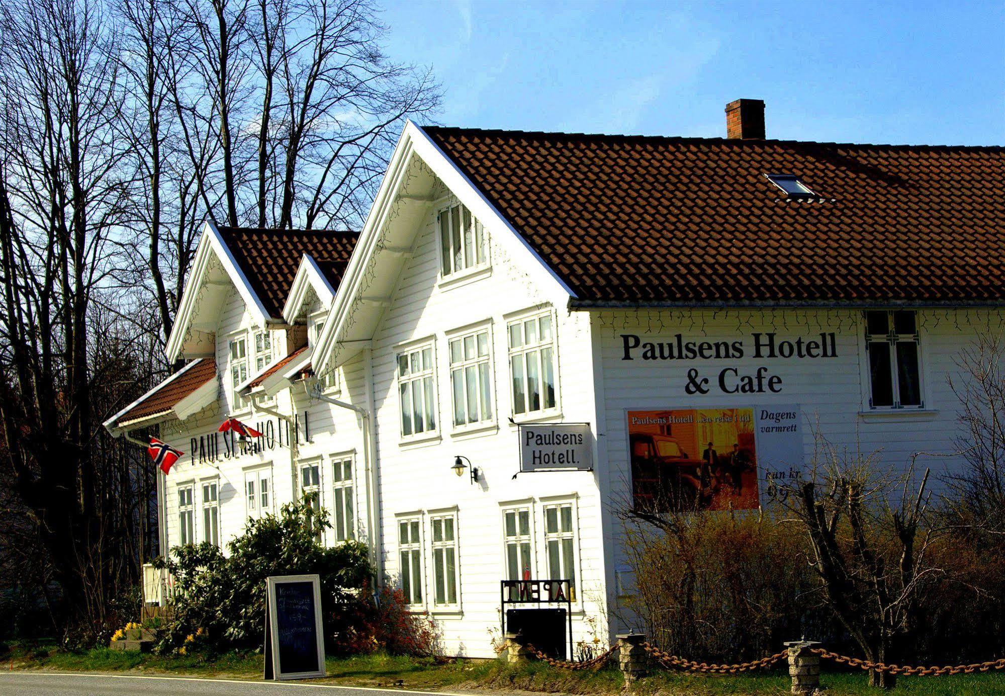 Paulsens Hotel Lyngdal Kültér fotó