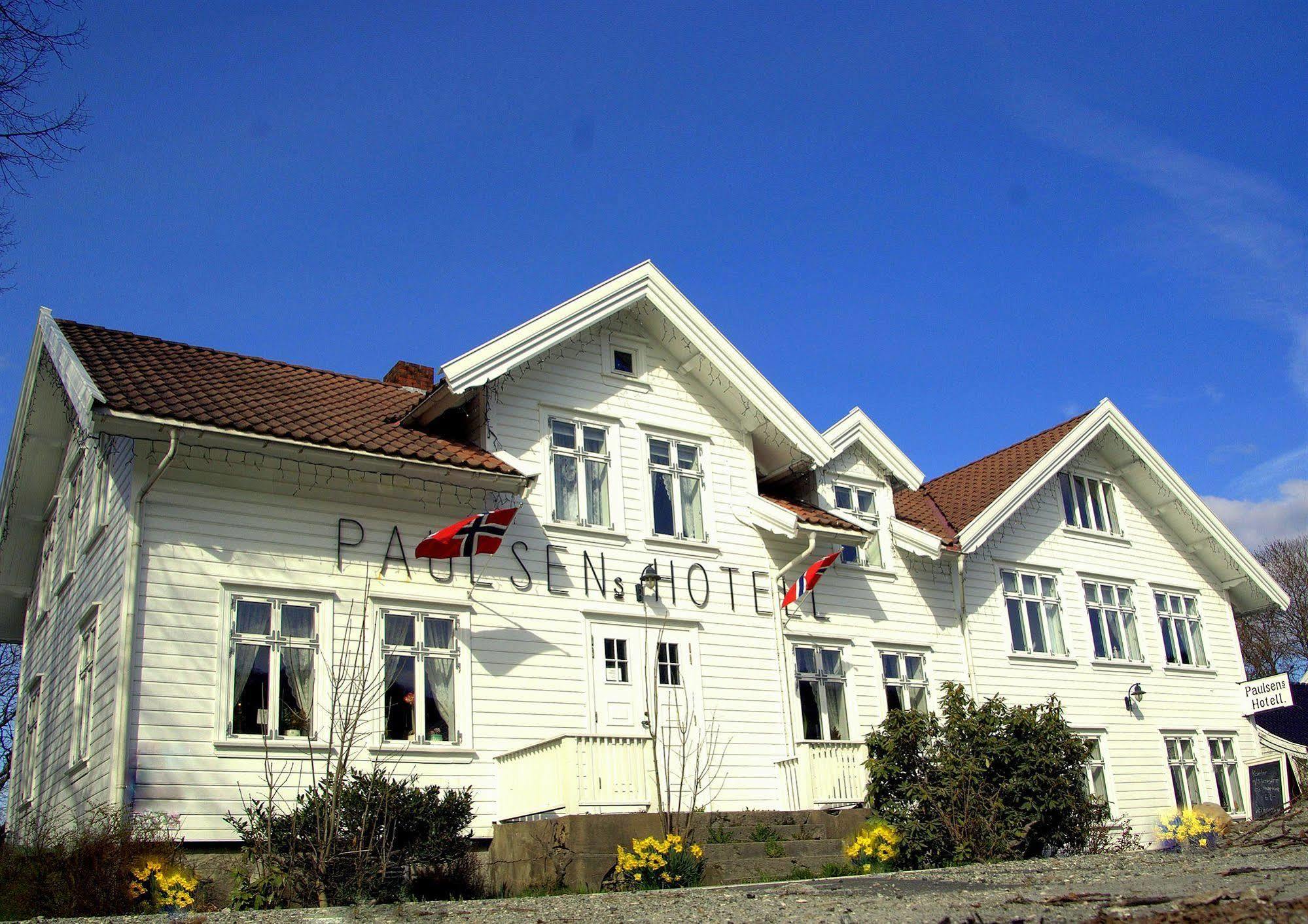 Paulsens Hotel Lyngdal Kültér fotó